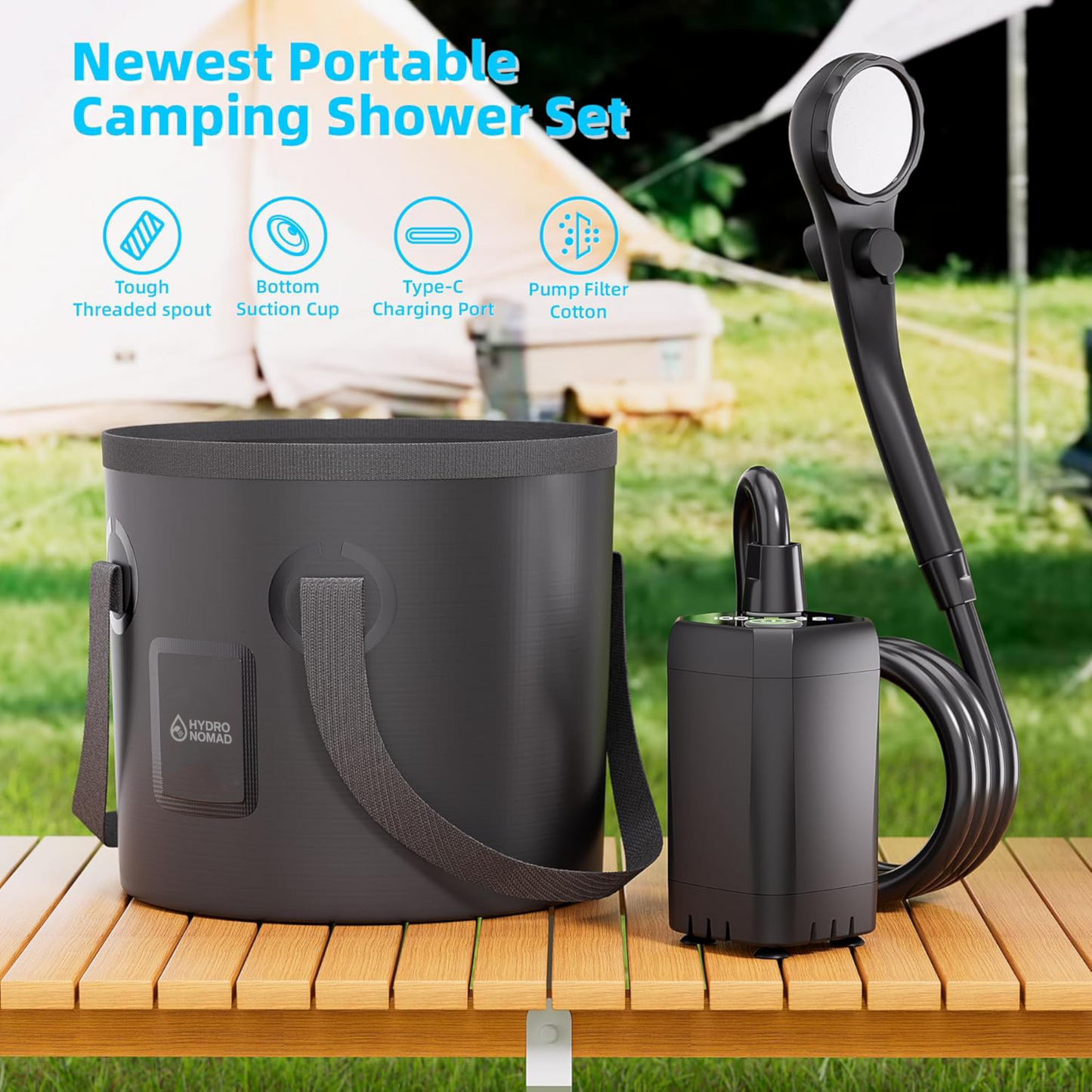 HydroNomad™ - Douche De Camping Portable